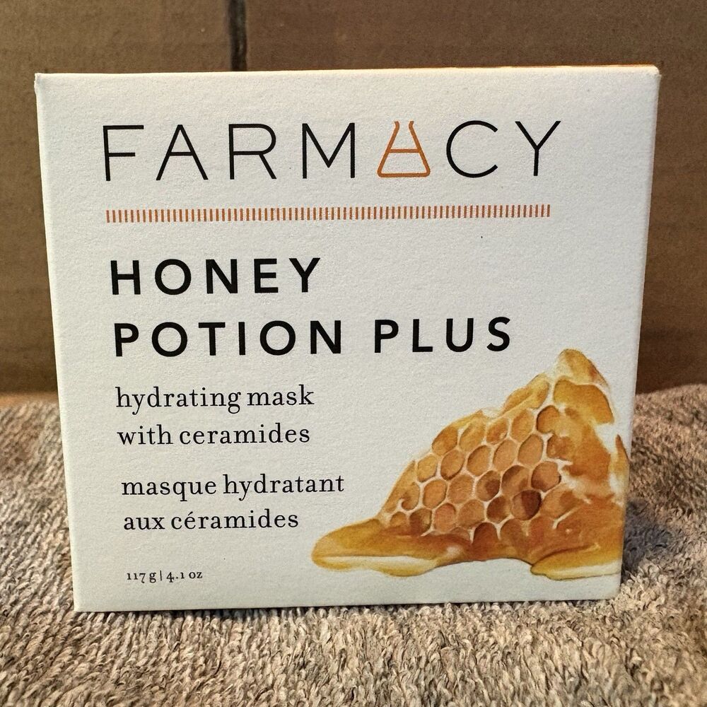 Farmacy Honey Potion Plus Hydrating Mask W/Ceramides Full Size|NIB 4.1 oz